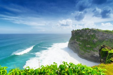 uluwatu Tapınağı, bali, Endonezya, sahil