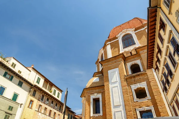 Vue Imprenable Sur Chapelle Des Médicis Cappelle Medicee Florence Toscane — Photo