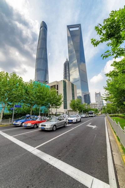 Shanghai China Oktober 2015 Toller Blick Auf Den Shanghai Tower — Stockfoto