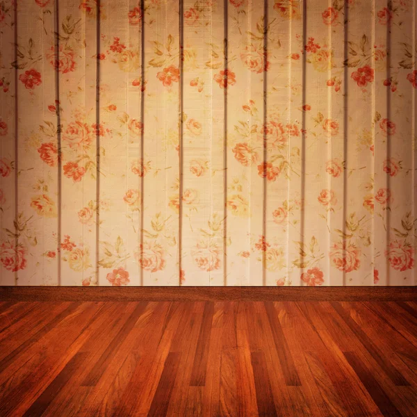 ヴィンテージの壁バラ パターン — ストック写真