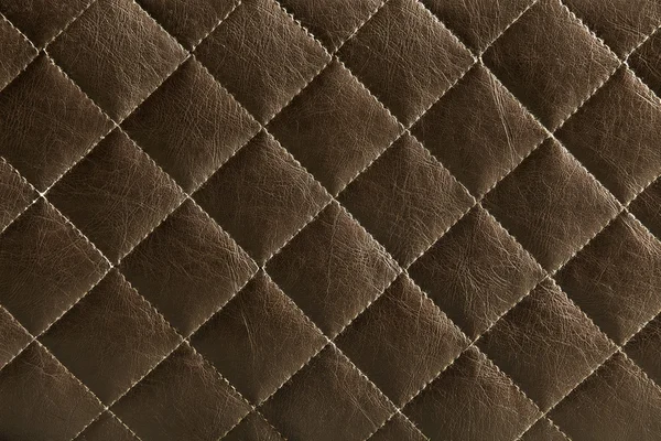 Brown leather pattern — Stock Photo, Image