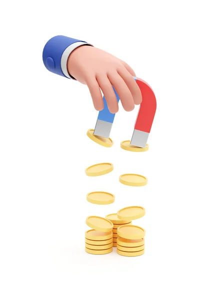Illustratie Succesvolle Business Trekken Geld Concept Belastingfraude Financiële Fraude Hand — Stockfoto
