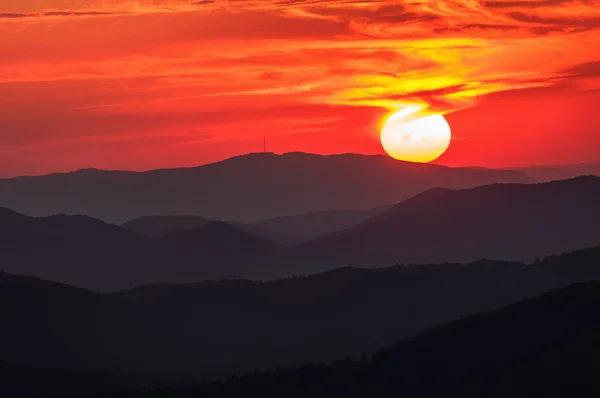 Pôr do sol — Fotografia de Stock