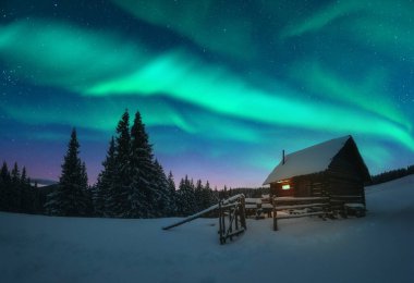Northen Light 'ın muhteşem manzarası