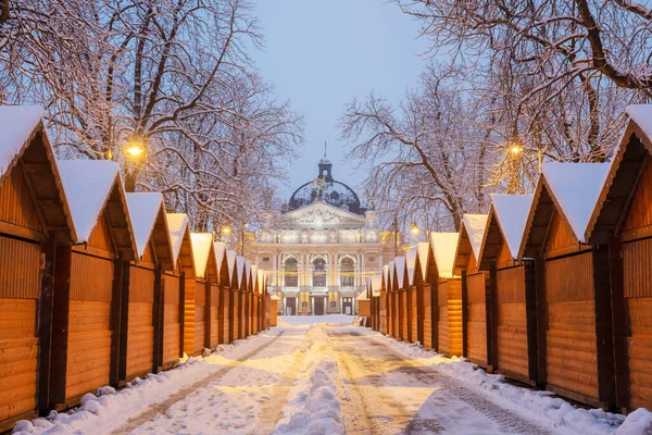 Lviv Teatro Accademico Statale dell'Opera e del Balletto — Foto Stock