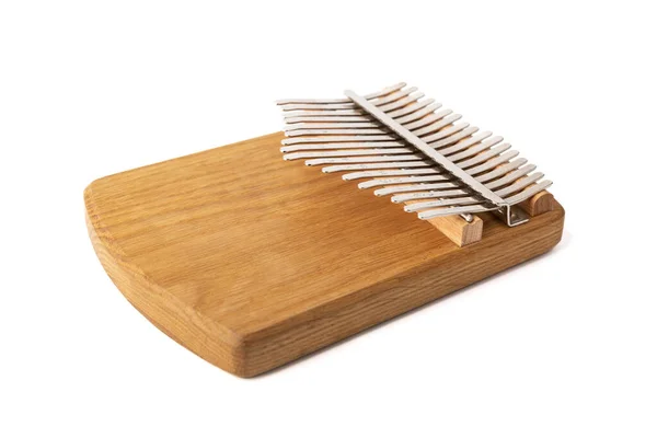 Alat Musik Afrika Kalimba Atau Mbira Yang Terbuat Dari Papan — Stok Foto