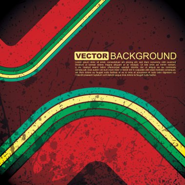 Retro grunge arkaplanı