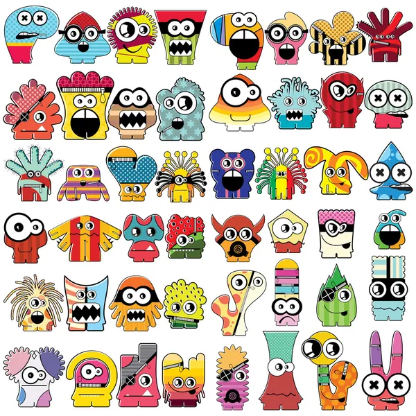 Monsters — Stock Vector