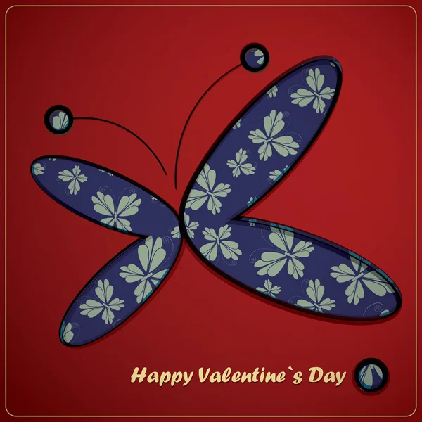День Святого Валентина карт — стоковий вектор
