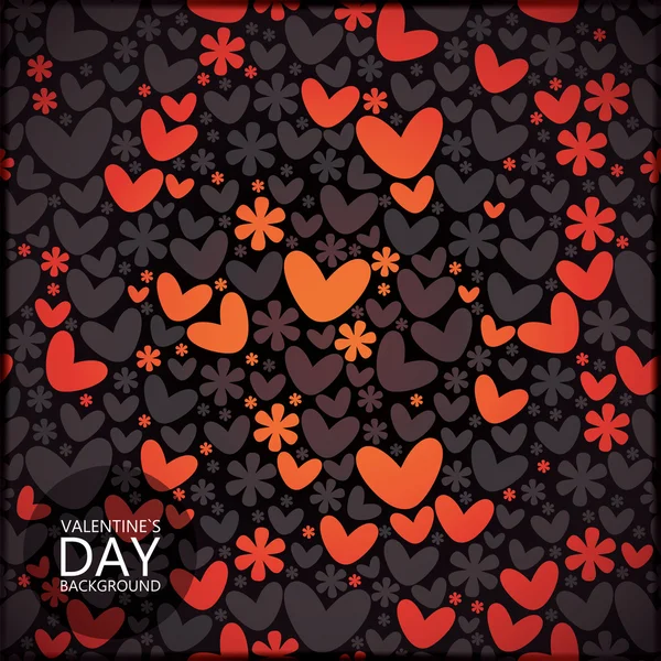 Alla hjärtans dag - sömlösa mönster — Stock vektor