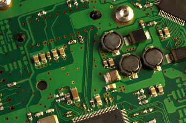 Modern elektronik Pano yakın çekim