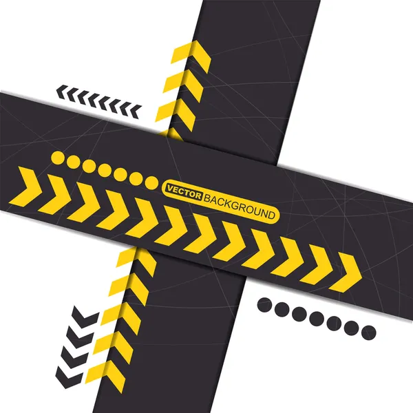 Abstract yellow arrows background - vector — Stock Illustration Abstract yellow arrows background - vector Royalty Free Stock Vectors