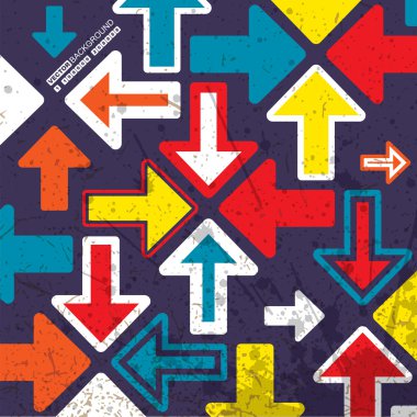 Grunge arka plan - vektör