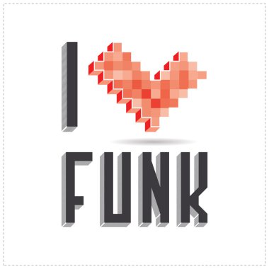 Beyaz artalanları üzerinde funk aşk