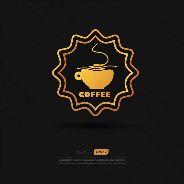 Coffee cup symbol — Stock Vector