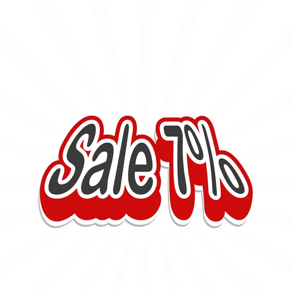 Sale tag. vector — Stock Vector