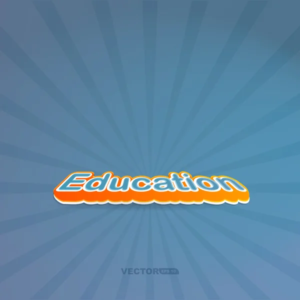 Educación — Archivo Imágenes Vectoriales