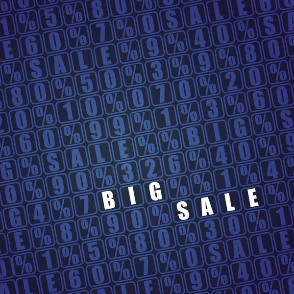 Big sale background. vector — Stock Vector