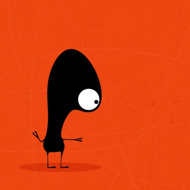 schattig monsters geïsoleerd op wit. vector