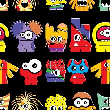 Sevimli Canavarlar siyah