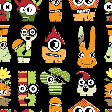 Sevimli Canavarlar siyah