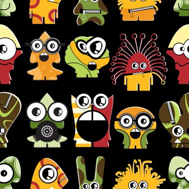 Sevimli Canavarlar siyah