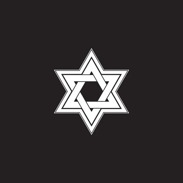 Israel religion sign — Stock Vector