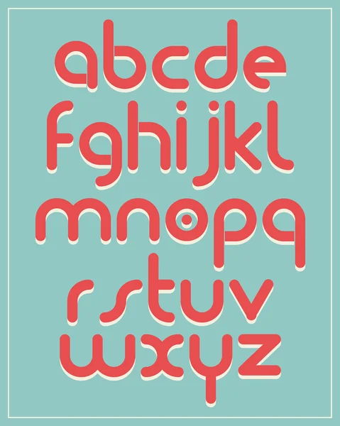 Alphabet élégant . — Image vectorielle