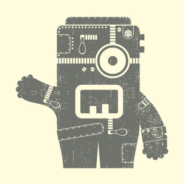 schattig monsters geïsoleerd op wit. vector