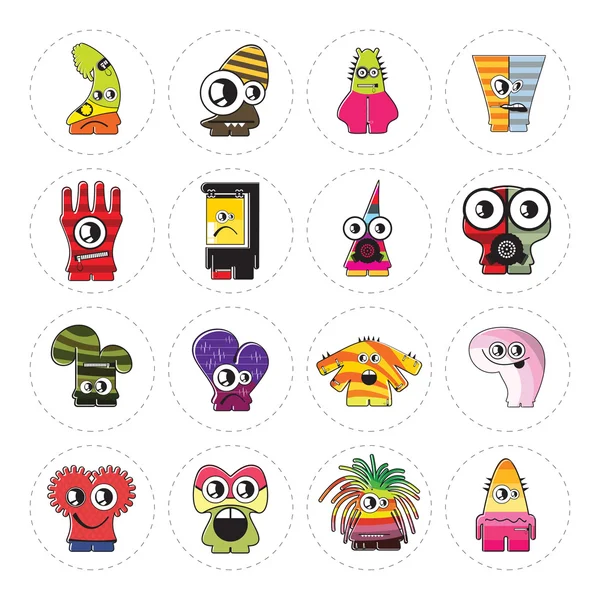 Monsters — Stock Vector