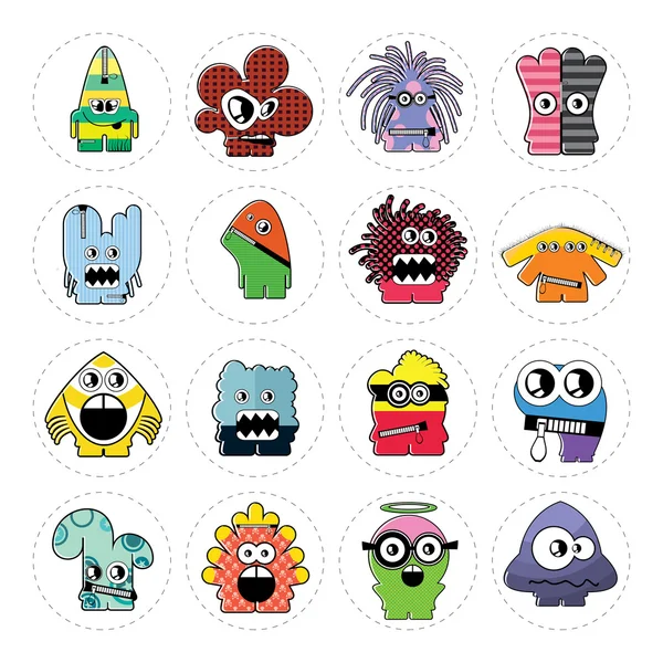 Monsters — Stock Vector