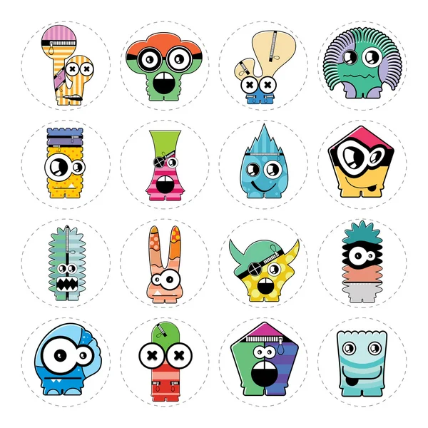 Monsters — Stock Vector