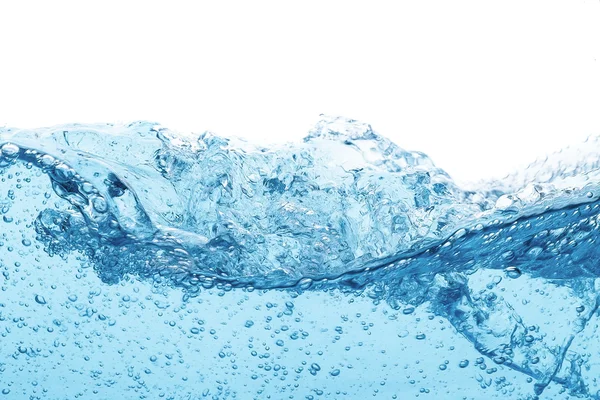 Fondo abstracto ola de agua azul — Foto de Stock