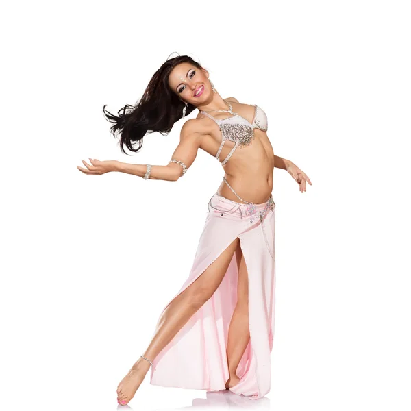 Beautiful belly dancer woman — Stock Photo, Image