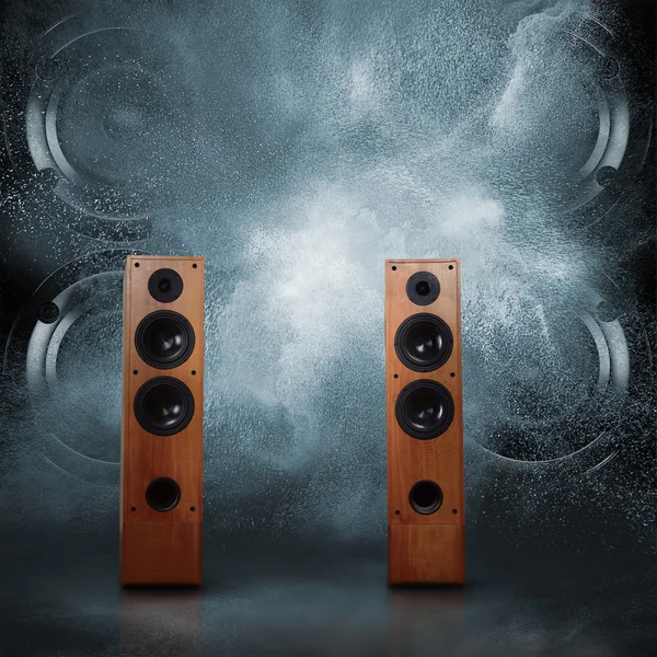 Powerful speakers — Stock Photo, Image