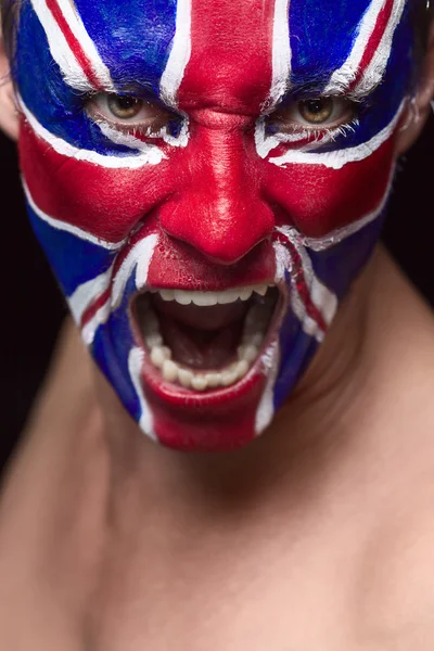 Soccer fan — Stock Photo, Image