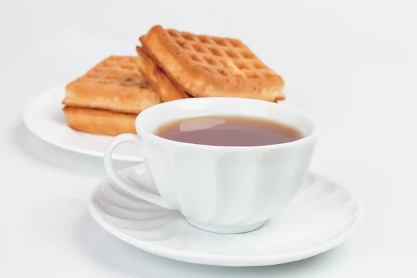 Belgian waffles — Stock Photo, Image