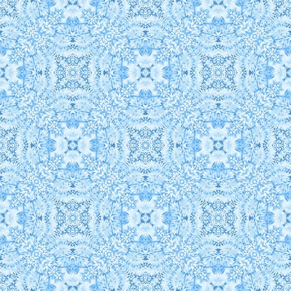 Αφηρημένη Αδιάλειπτη Μπλε Μοτίβο Ψηφιδωτό Πλακιδίων Ornamen — Φωτογραφία Αρχείου
