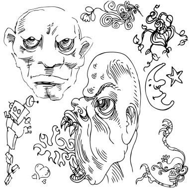 set çizim doodle