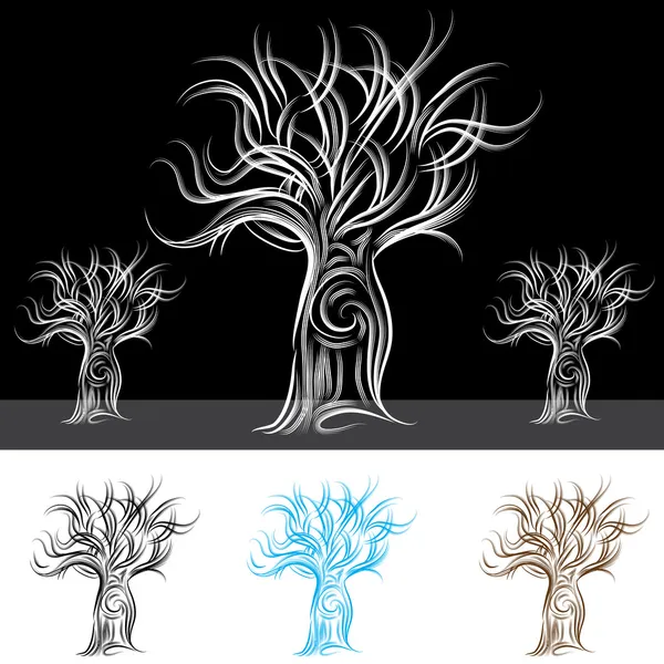 Árbol abstracto — Archivo Imágenes Vectoriales