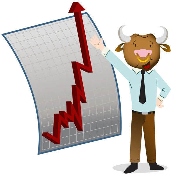 Bull Market — Stock Vector