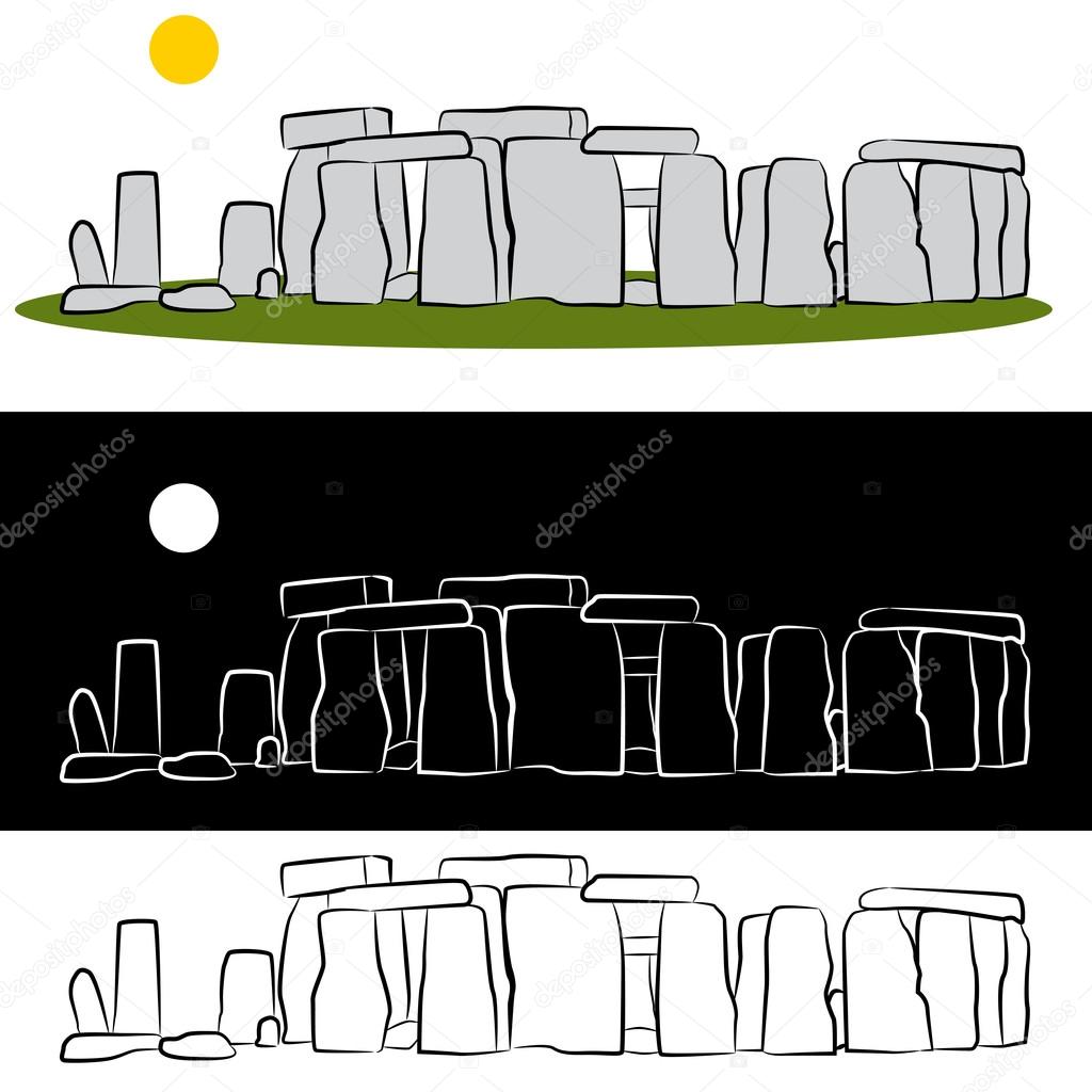 Stonehenge Drawing