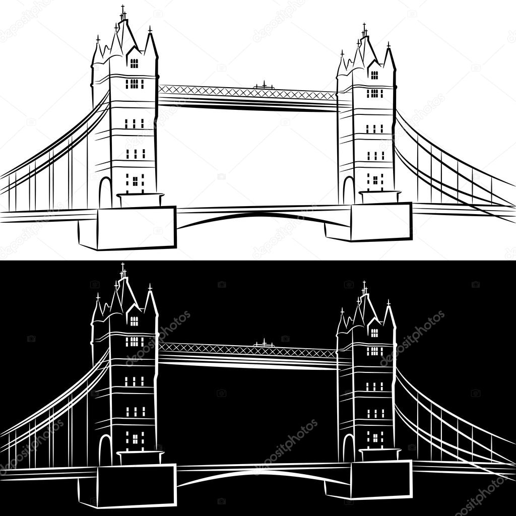London Bridge Drawing