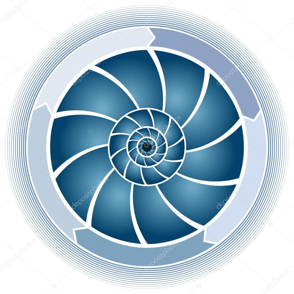 Swirl Circle Chart