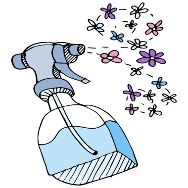 Spray Bottle vector Spray Bottle vector