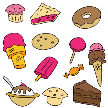 tatlı öğe kümesi