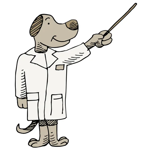 犬の医者 — ストックベクタ