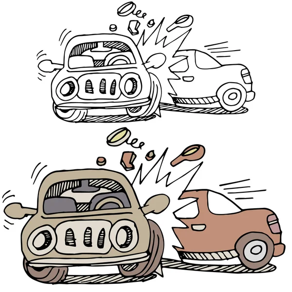 Car Accident Vector Graphics