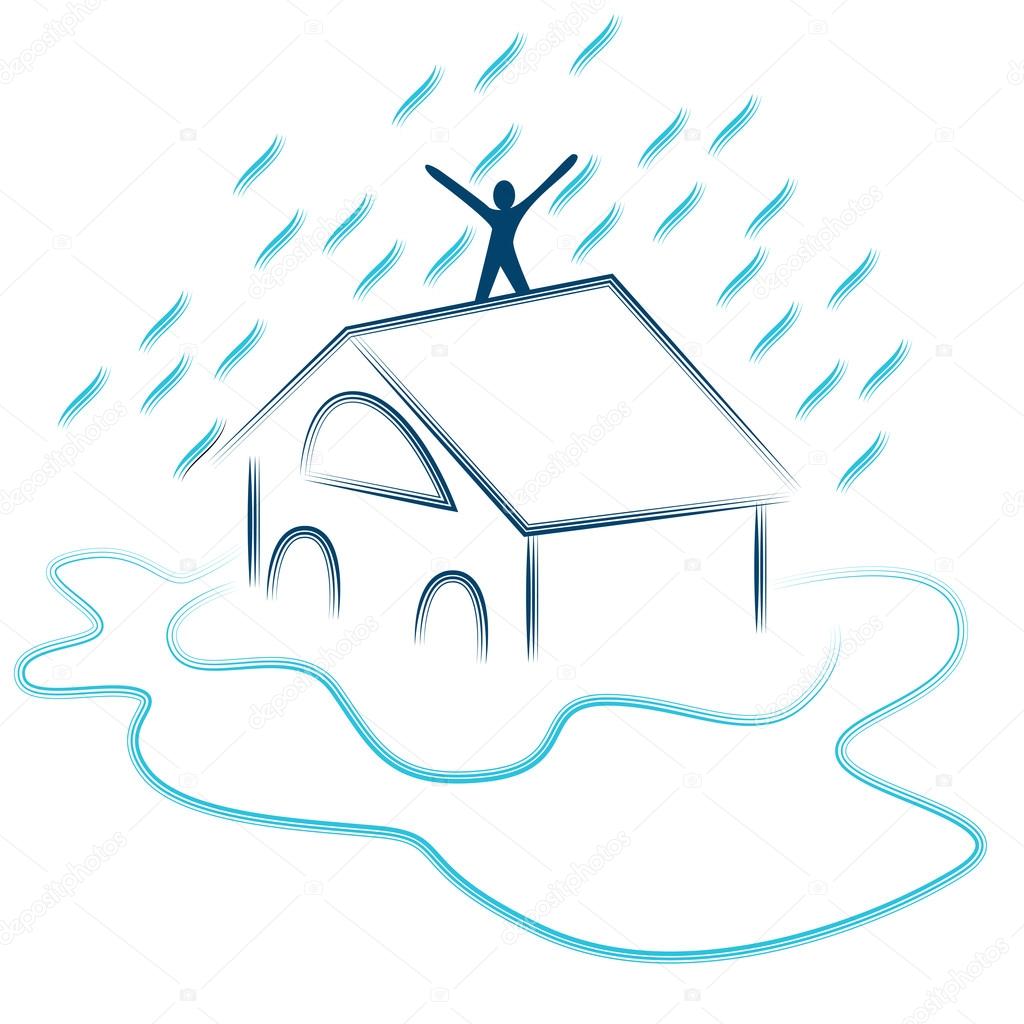 Flash Flood Emergency Stock Vector Image by ©cteconsulting #44840289