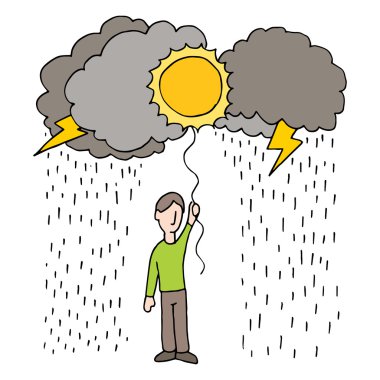 yağmurlu bir günde koruma